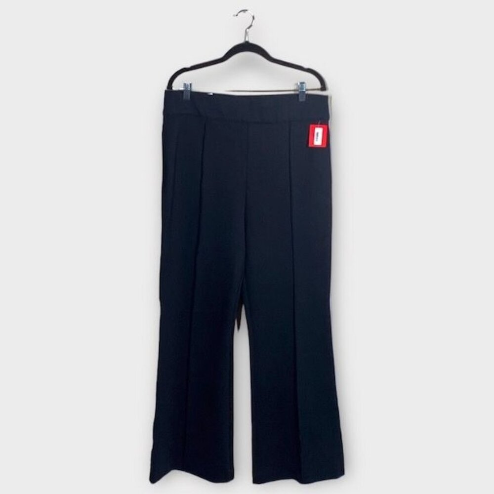 NWT SPANX PerfectFit Ponte Flare Pants Black, Size 1X Tall - Picture 2 of 12